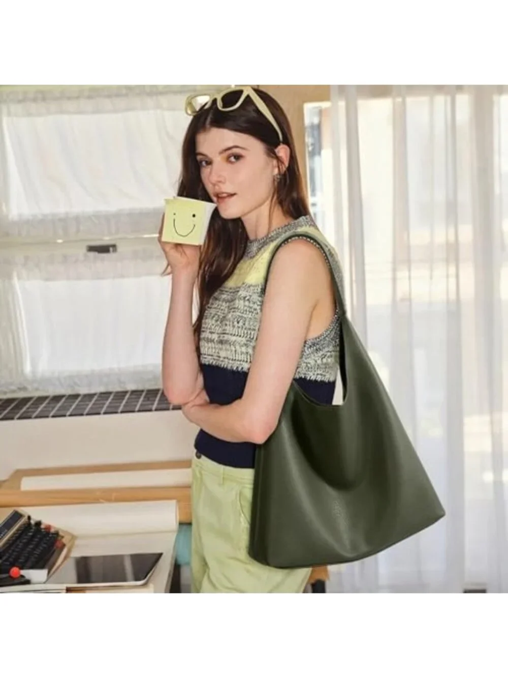 Chic Slouchy Hobo Bag | 34cm Everyday Tote | Casual Weekender Sack for Women